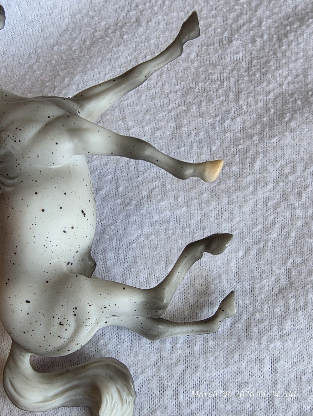 Breyer Stablemate 70th Anniversary Fleabitten Grey 1:32 Scale - Picture 5 of 5